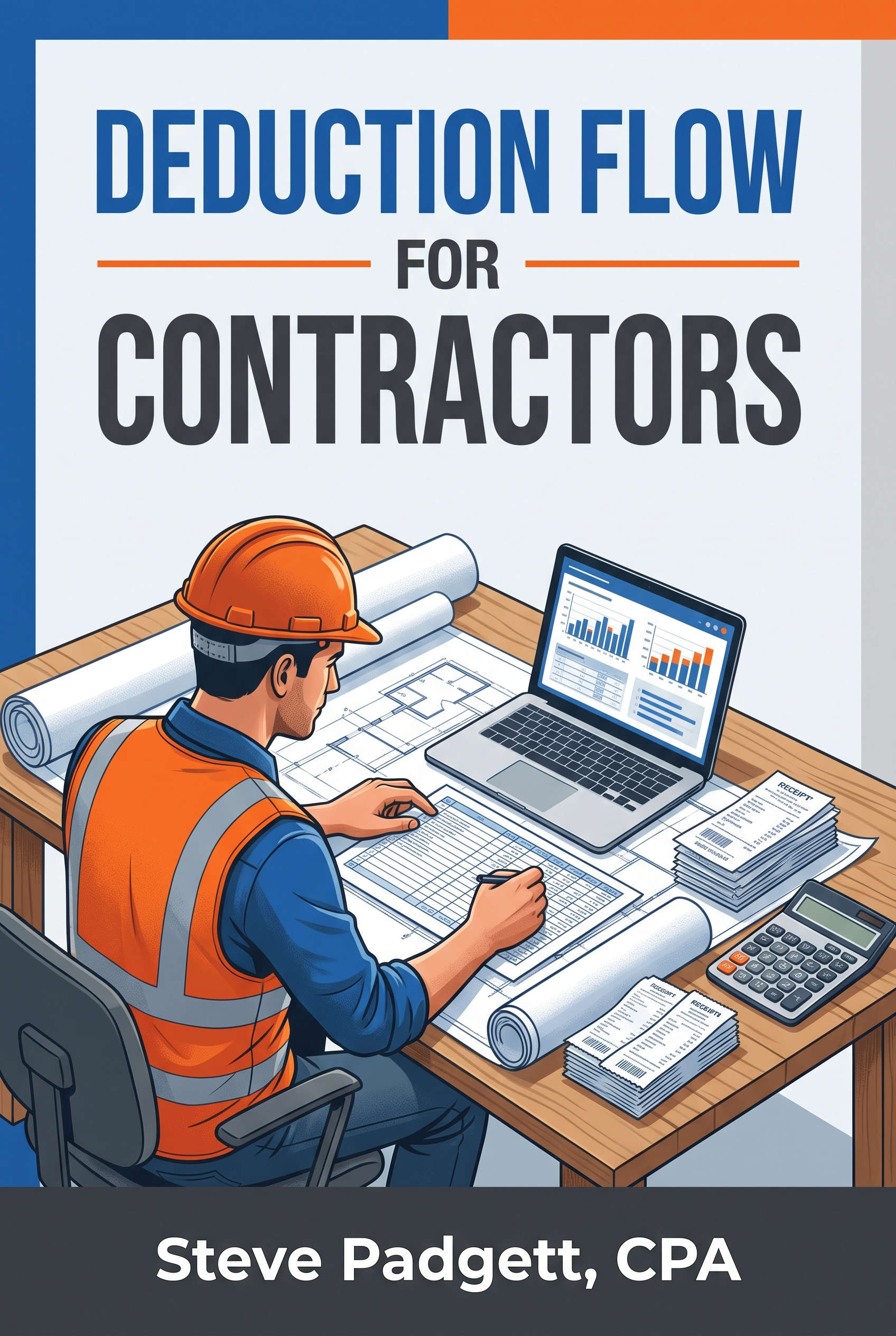 Book-Cover_Deduction-Flow-for-Contractors Deduction Flow for Contractors by Steve Padgett, CPA